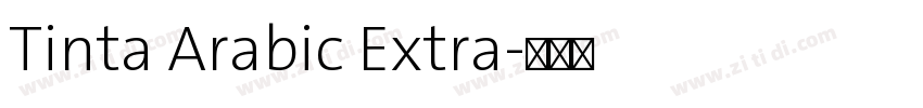 Tinta Arabic Extra字体转换